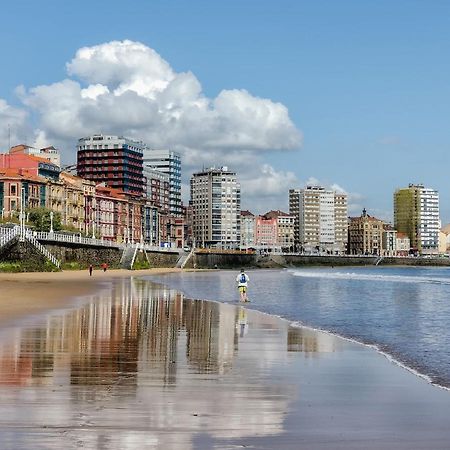 El Primero De Steven - Pegado A Playa De San Lorenzo - Vut-2243-As กิฮอน ภายนอก รูปภาพ